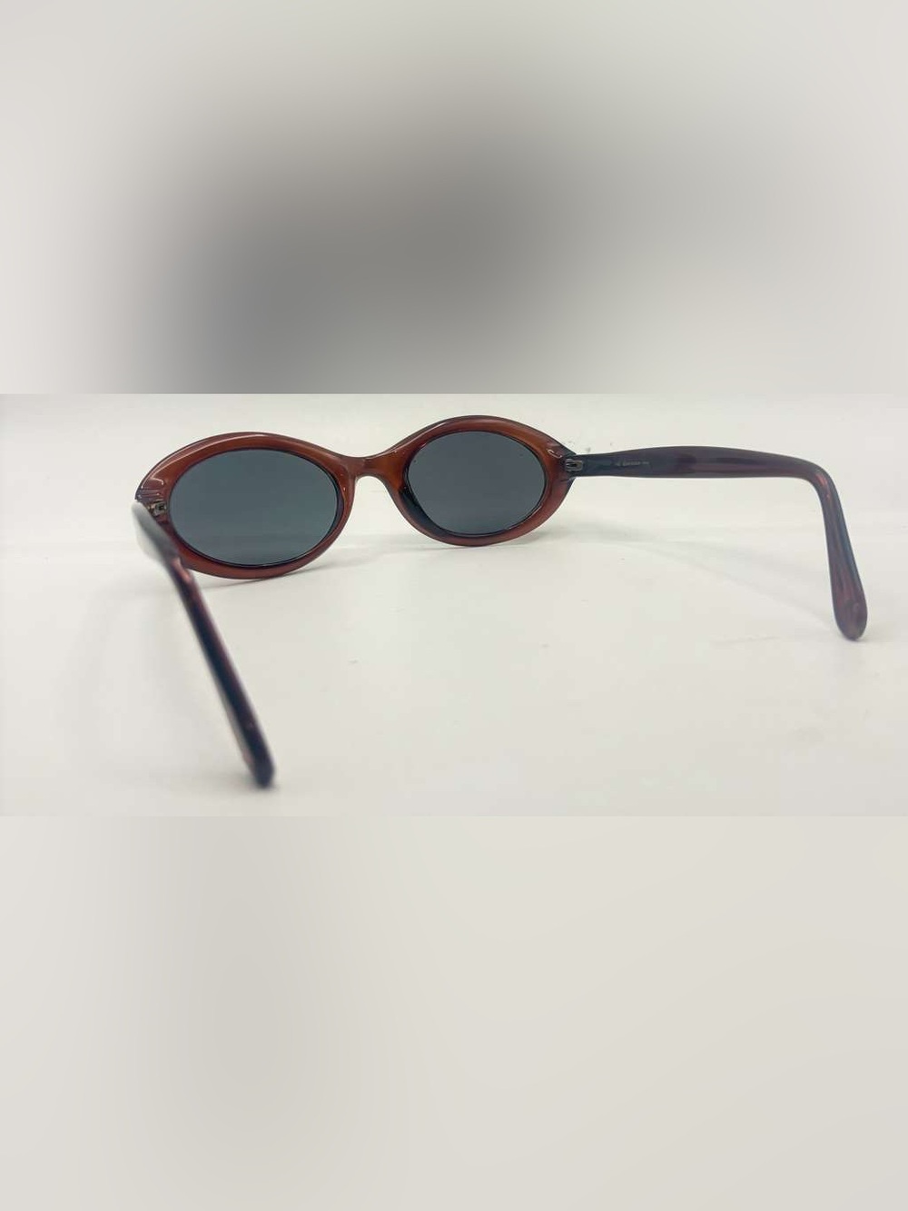 Lauren LS82PL Brown Oval Sunglasses Frames Only - Picture 5 of 8